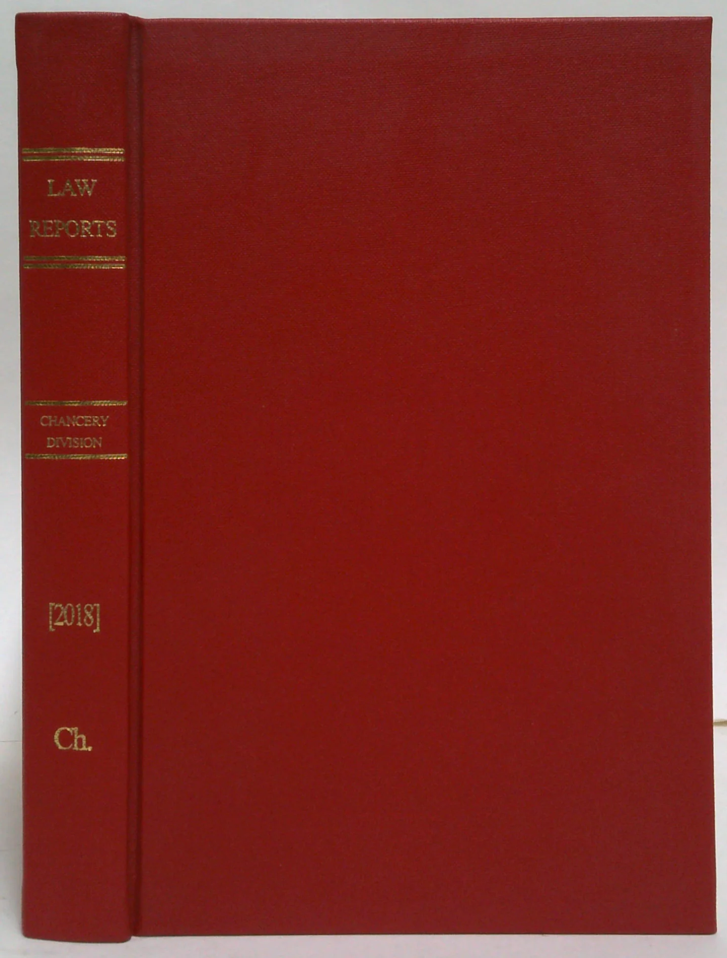 The Law Reports: Chancery Division 2018