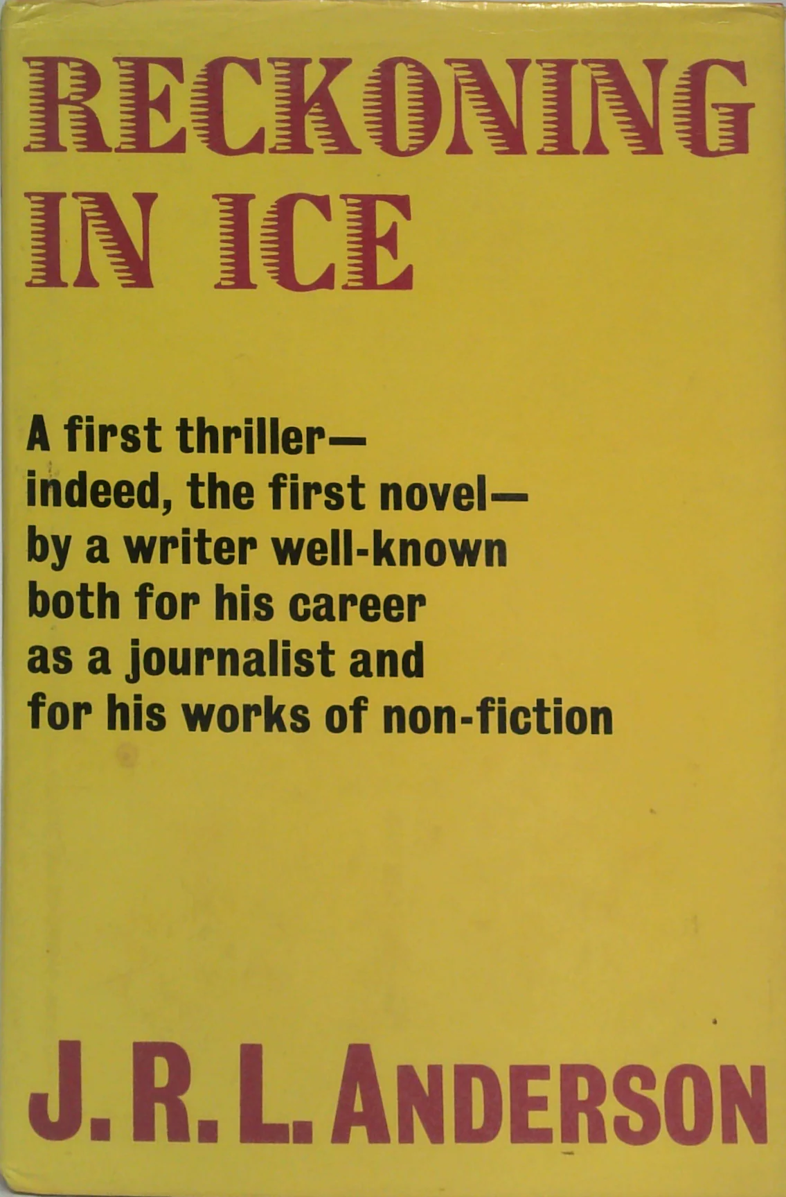 Reckoning In Ice