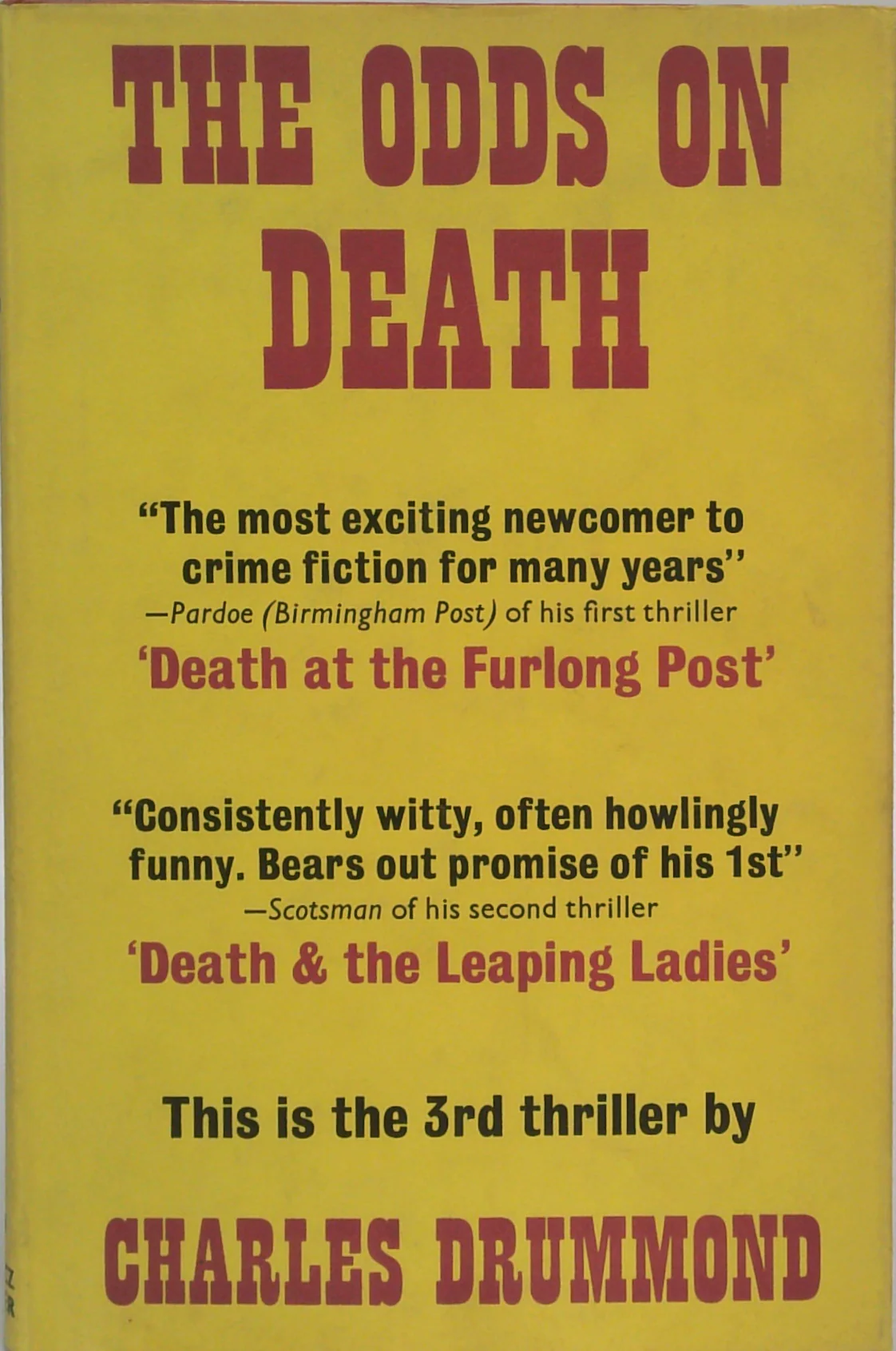 The Odds On Death