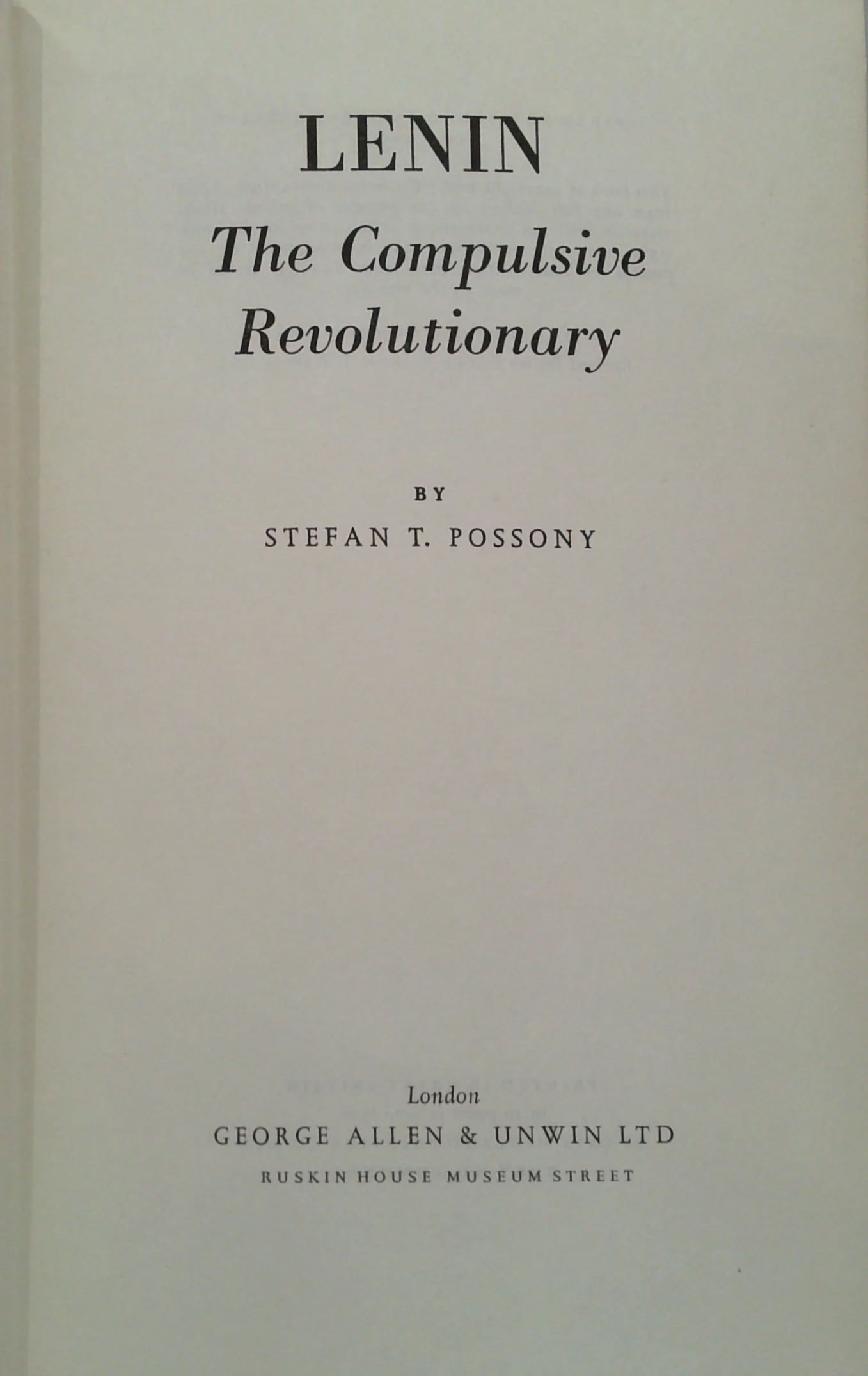 Lenin: The Compulsive Revolutionary - Image 2