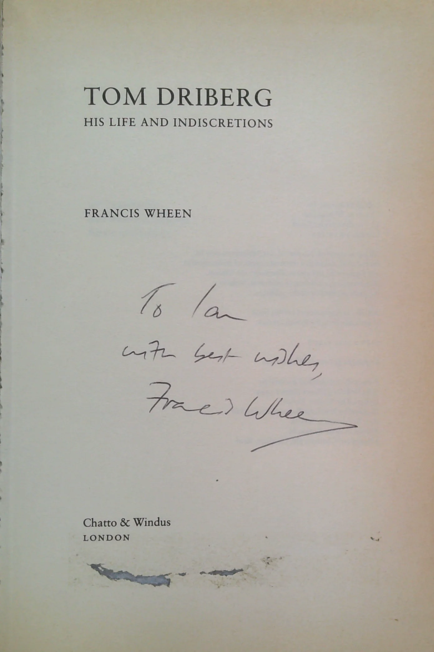 Tom Driberg: His Life And Indiscretions - Image 2