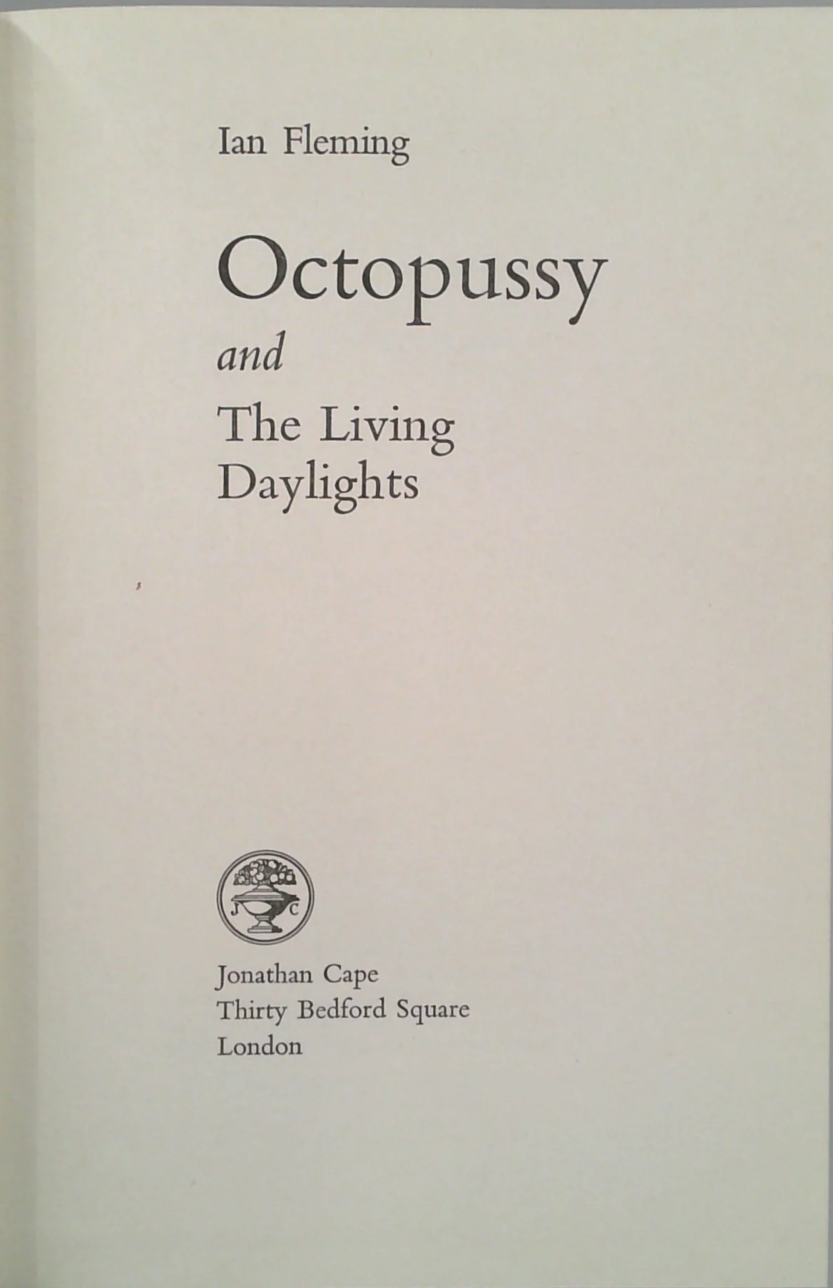 Octopussy And The Living Daylights - Image 2