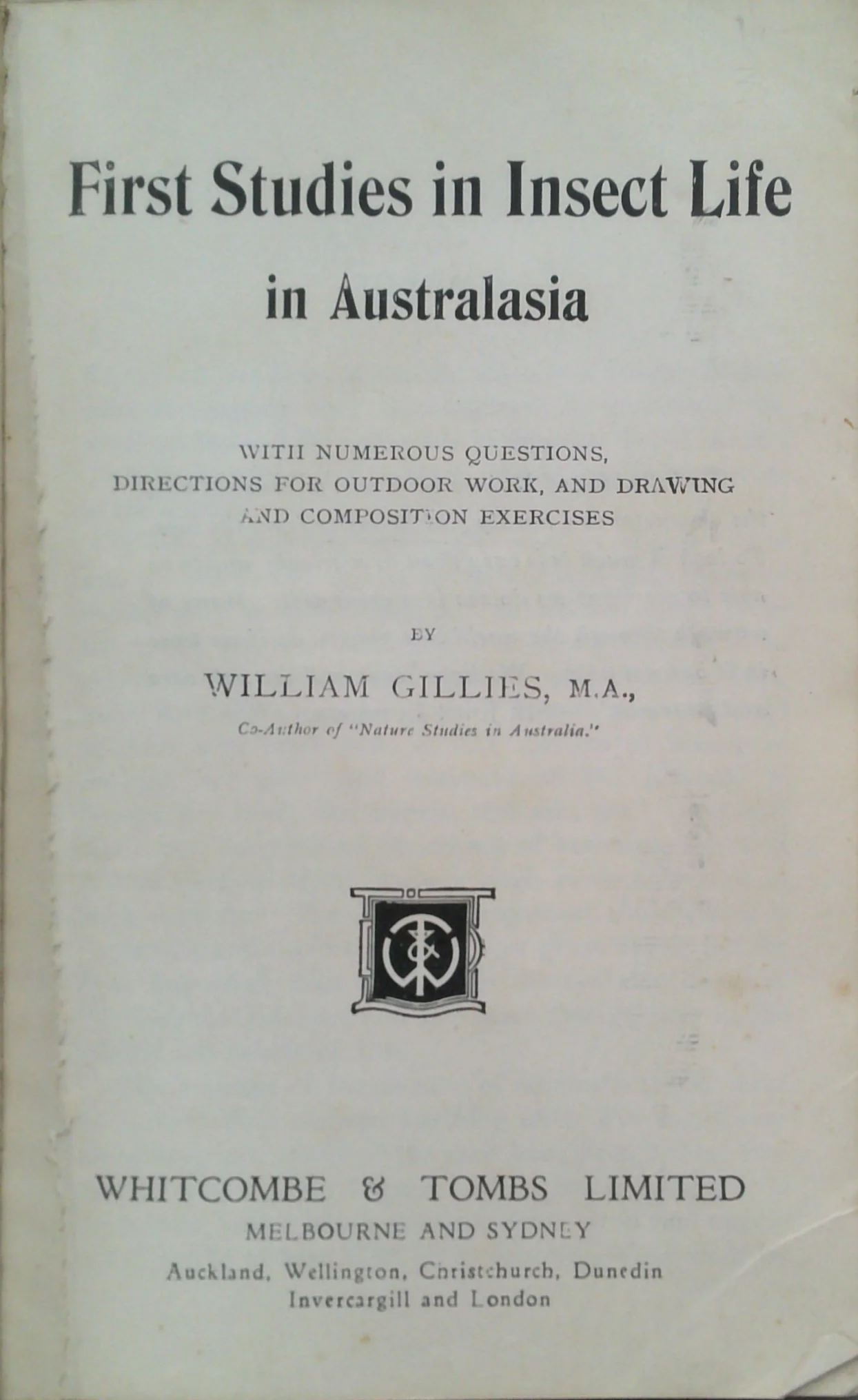 First Studies in Insect Life in Australasia - Image 2