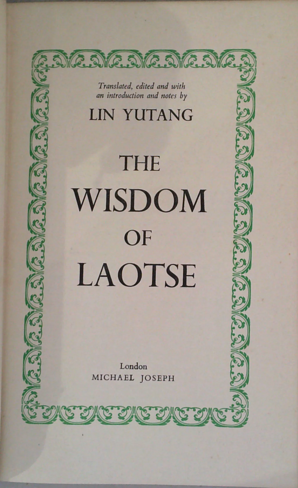 The Wisdom Of Laotse - Image 3