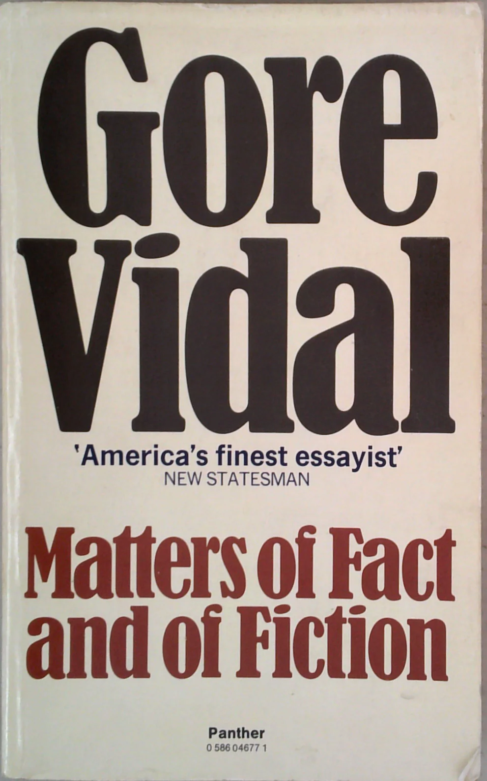 Matters Of Fact And Of Fiction
