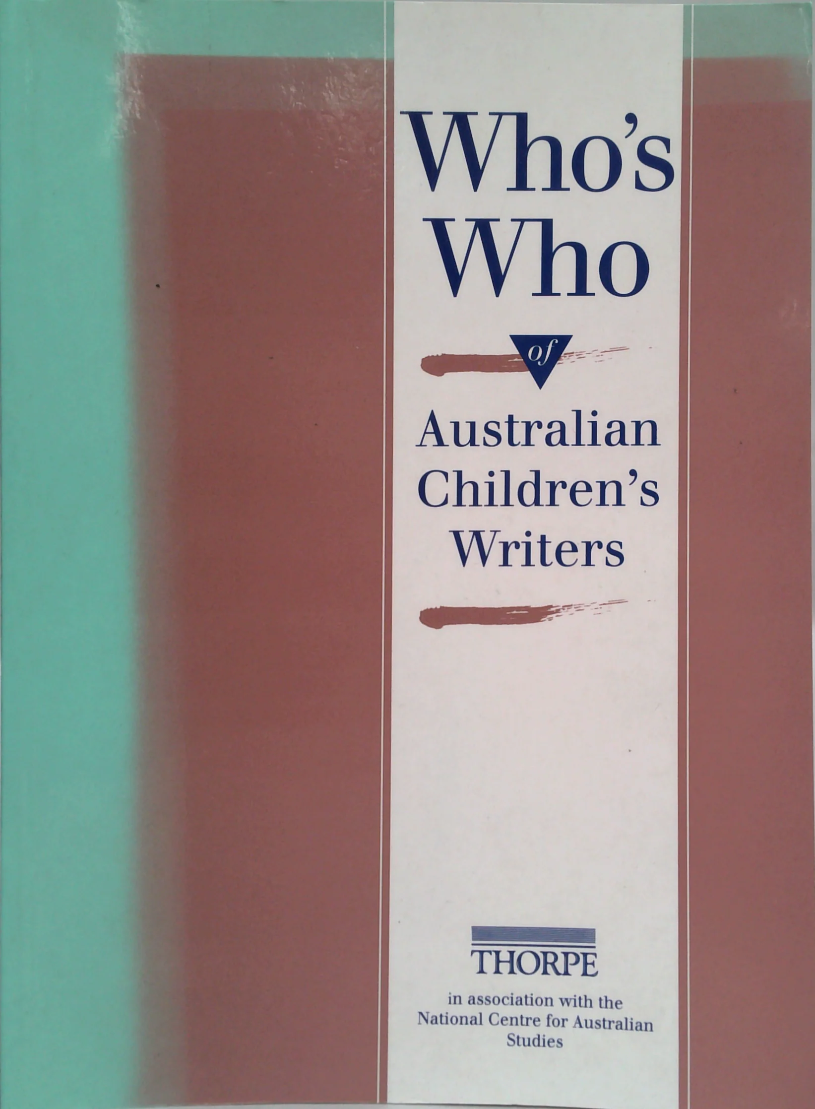 Who's Who Of Australian Children's Writers