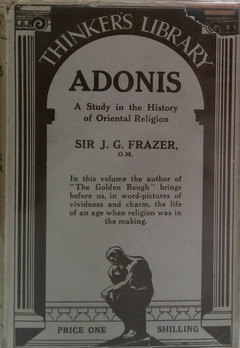 Adonis: A Study In The History Of Oriental Religion