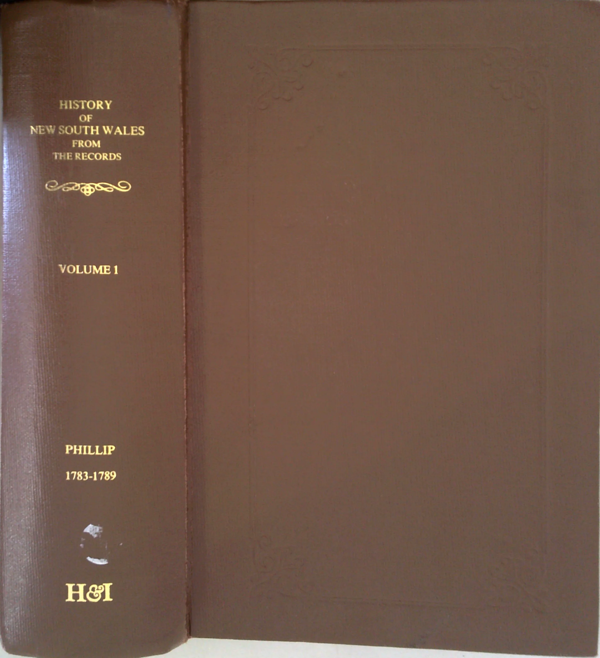 History Of New South Wales From The Records: Vol. I — Governor Phillip 1783-1789 - Image 2