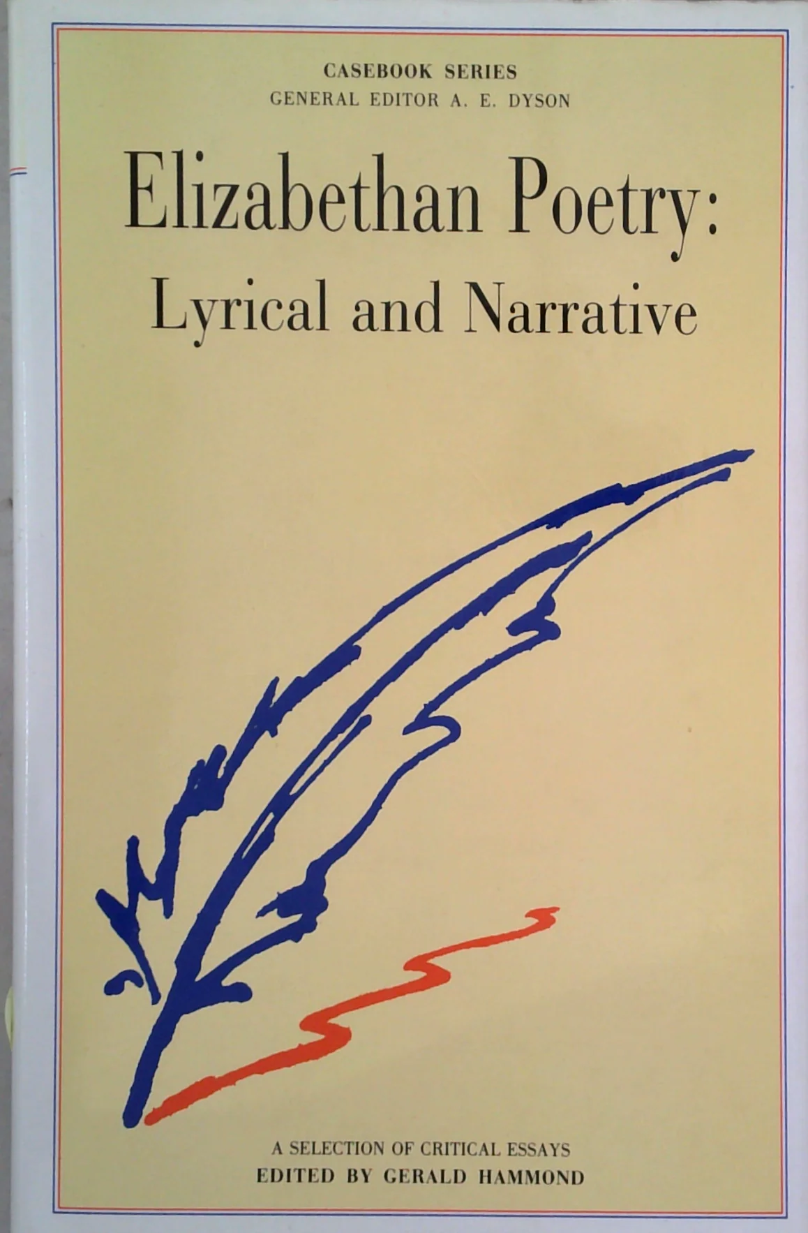 Elizabethan Poetry: Lyrical And Narrative
